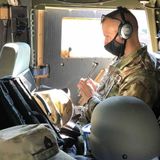 National Guardsman holds music classes from the back of a Humvee while protecting the US Capitol | CNN