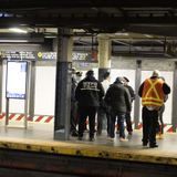 NYC man shoved onto Times Square subway tracks, climbs back up to safety before train arrives