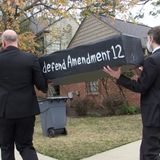 Protesters leave coffins on Cruz's lawn, demand resignation