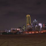 Dallas skyline goes amber to honor COVID-19 victims