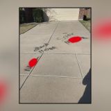 Frisco woman claims neighbor spray-painted racial slurs on her property