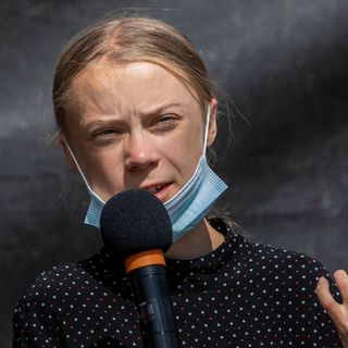 Greta Thunberg Burns 'Happy Old Man' Trump As He Leaves White House For Last Time