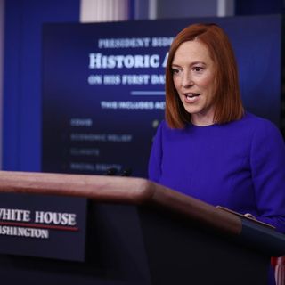 Jen Psaki Is Praised for “Not Crazy” First Press Conference