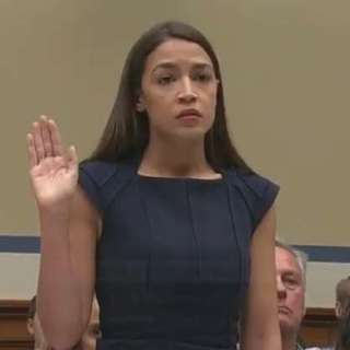 After Being Sworn In, AOC Repeated Accusation About Women Drinking Out of Toilets at Border Hearing