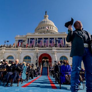 The inauguration upended cliches about Christians and politics