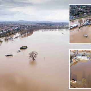 More misery for flood-hit Brits as 10cm of snow to hamper clean-up after floods