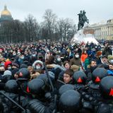 2,600 arrested at Russian protests demanding release of Putin critic Navalny