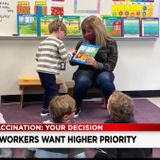 Daycare providers asking Gov. Mike DeWine to allow them to be vaccinated at same time as K-12 teachers