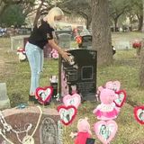 San Antonio mother catches thieves stealing toys from daughter’s grave