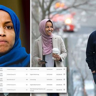 Ilhan Omar is on track to pay her husband's company nearly DOUBLE