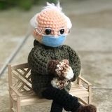 A crocheted Bernie Sanders doll raised more than $40k for charity in an online auction | CNN