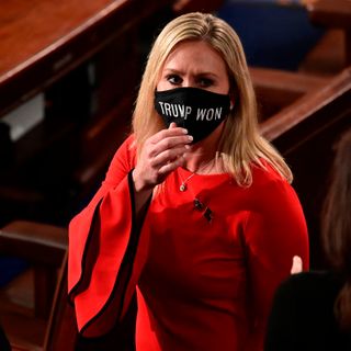 Video surfaces showing QAnon-promoting congresswoman harassing Stoneman Douglas student after massacre