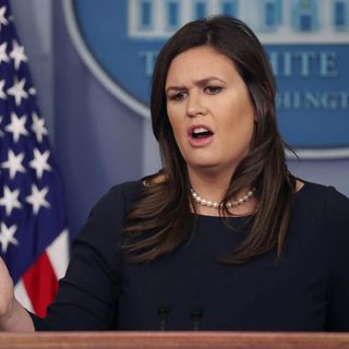 Sarah Sanders lied, according to the Mueller report. She’s calling it a ‘slip of the tongue.’