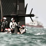 America's Cup: American Magic capsizes as INEOS Team UK remains unbeaten