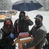 US healthcare workers stuck in snowstorm with expiring vaccines give shots to stranded drivers