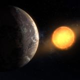 Newly found planet close to Earth in size and temperature