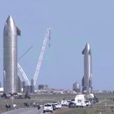 SpaceX has two Starship prototypes on the pad at the same time