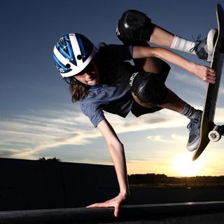 Minna Stess: Skateboarding prodigy chases Olympic dream