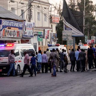 Ongoing siege following car explosion at hotel gate in Somalia's capital