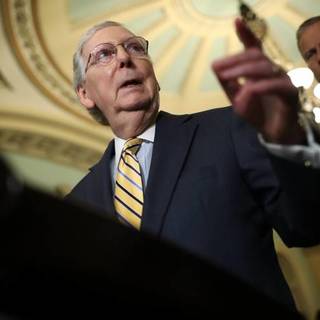 Mitch McConnell received donations from voting machine company lobbyists before blocking election security bills