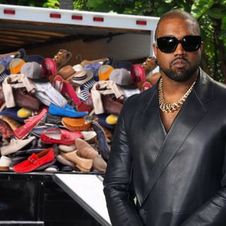 Kanye West moves 500 pairs of sneakers out of Kardashian marital home