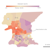 Across The South, COVID-19 Vaccine Sites Missing From Black And Hispanic Neighborhoods