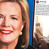 Oklahoma lawmaker disrespects America by photostalking colleague during Pledge of Allegiance