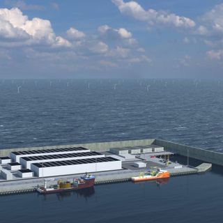 Denmark is building an artificial island to house the world’s first clean energy hub