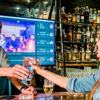 World's first AI bar opens in London - and makes queuing for a pint much easier