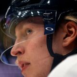 Why did the Blue Jackets bench Patrik Laine?