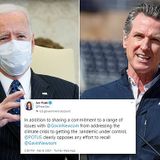 Biden opposes campaign to recall Newsom over COVID response