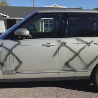 Phoenix home vandalized with swastikas -- again