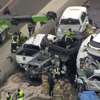 6 Killed, Dozens Hurt as 130 Vehicles Collide on ‘Sheets of Ice' in Massive Fort Worth Pileup