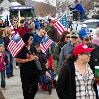 Hundreds rally at Montana Capitol to protest pandemic restrictions