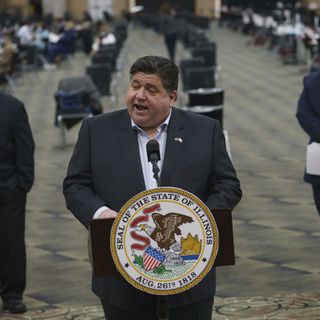 Pritzker said the failure of his graduated-rate income tax would leave Illinois with two options. He’s eliminated both of them.