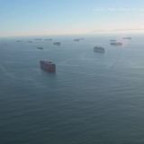 Coronavirus Causes Massive Backup of Container Ships off California Coast - Videos from The Weather Channel