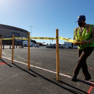 COVID-19 Vaccination Megasite Opens At Oakland Coliseum