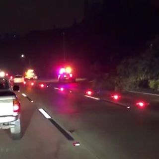 Six Cars Crash After Tree Falls Onto I-8 in Mission Valley
