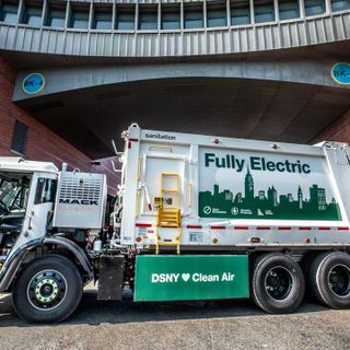 New York City is testing electric garbage trucks