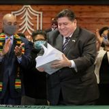 Gov. J.B. Pritzker signs sweeping Illinois criminal justice overhaul, which will end cash bail starting in 2023
