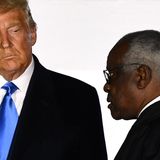 Justice Clarence Thomas reveals some sympathy for Trump's baseless fraud claims