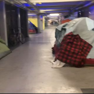 Homeless encampment growing at PATCO stop in Center City