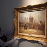 Rarely seen Van Gogh painting exhibited ahead of auction