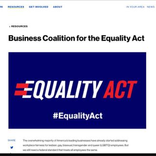 Big Business Helps Leftists Push Highly Destructive 'Equality Act'