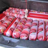 Border agents seize 277 pounds of banned bologna