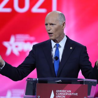 Ahead of Trump CPAC speech GOP Senator Rick Scott says Biden won election fair and square