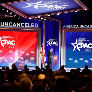 CPAC hosts booed for asking attendees to wear masks