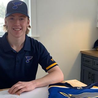 Blues sign Ellis to 3-year entry-level contract