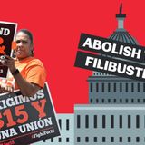 Senate Democrats pull $15 wage from rescue package; progressives target filibuster