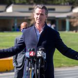 COVID: Gov. Newsom pitches school reopening in Palo Alto
